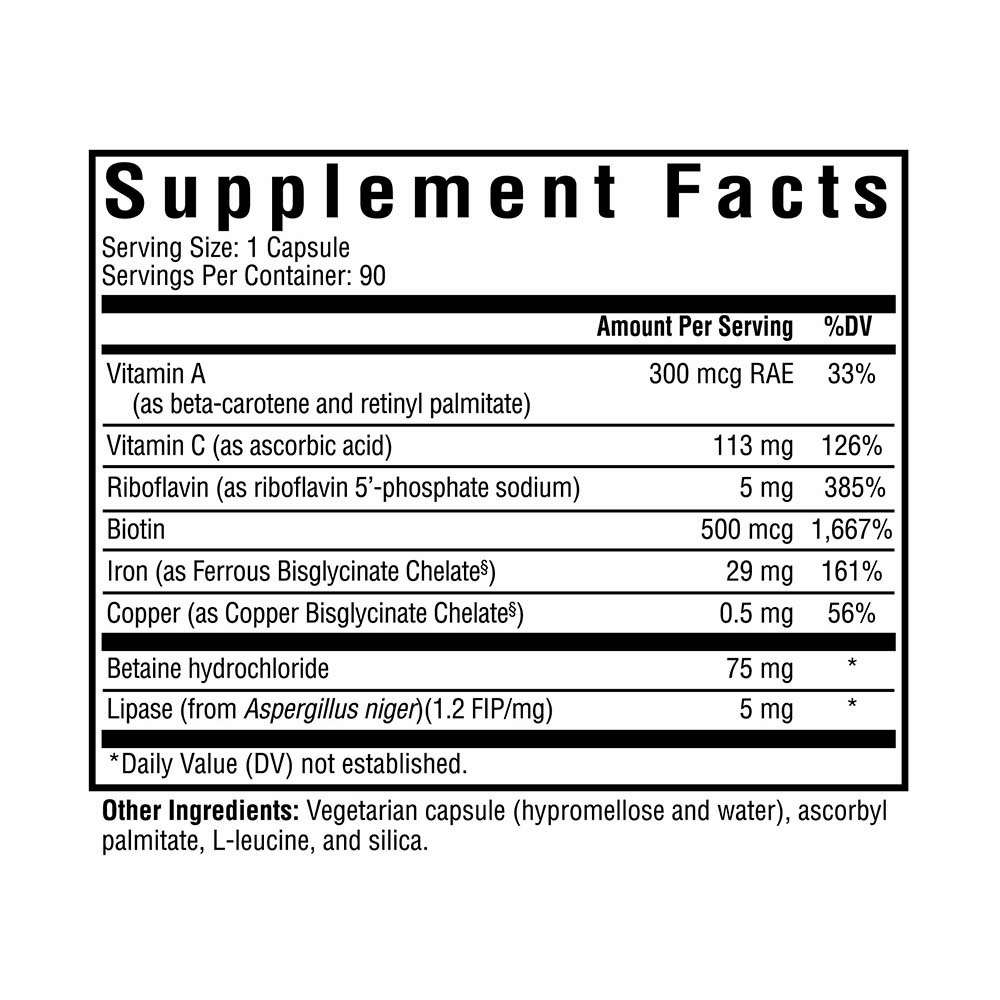 Optimal Iron with Cofactors