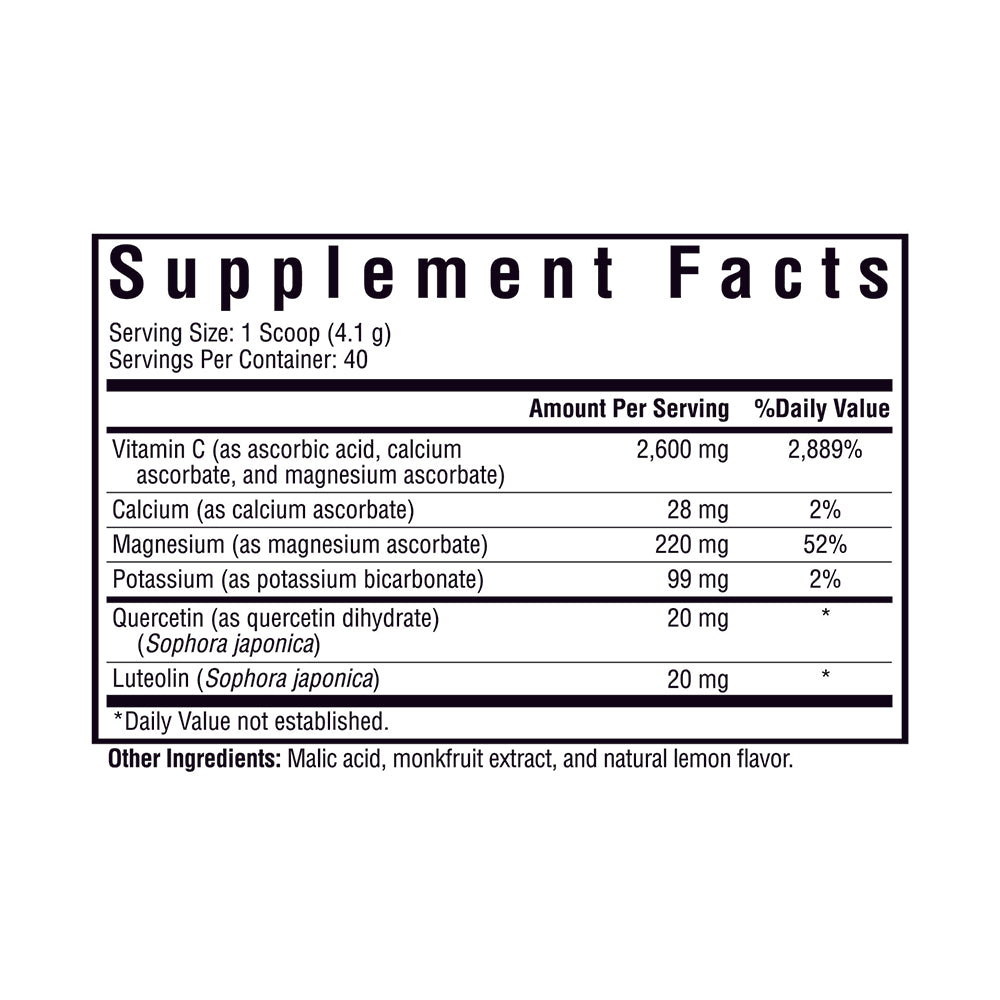 Optimalt C-vitamin pulver